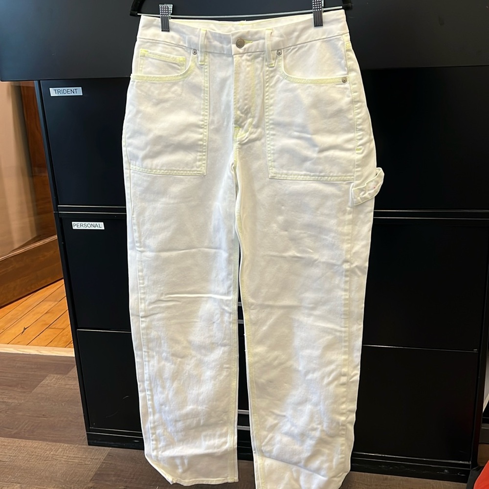Good American white jean